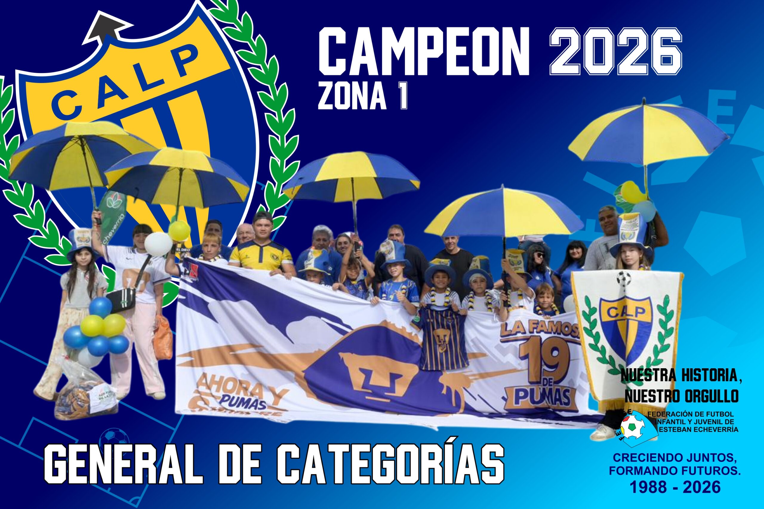 Los Pumas de La Sofia alcanzan la gloria: bicampeones de la Tabla General en la Zona 1